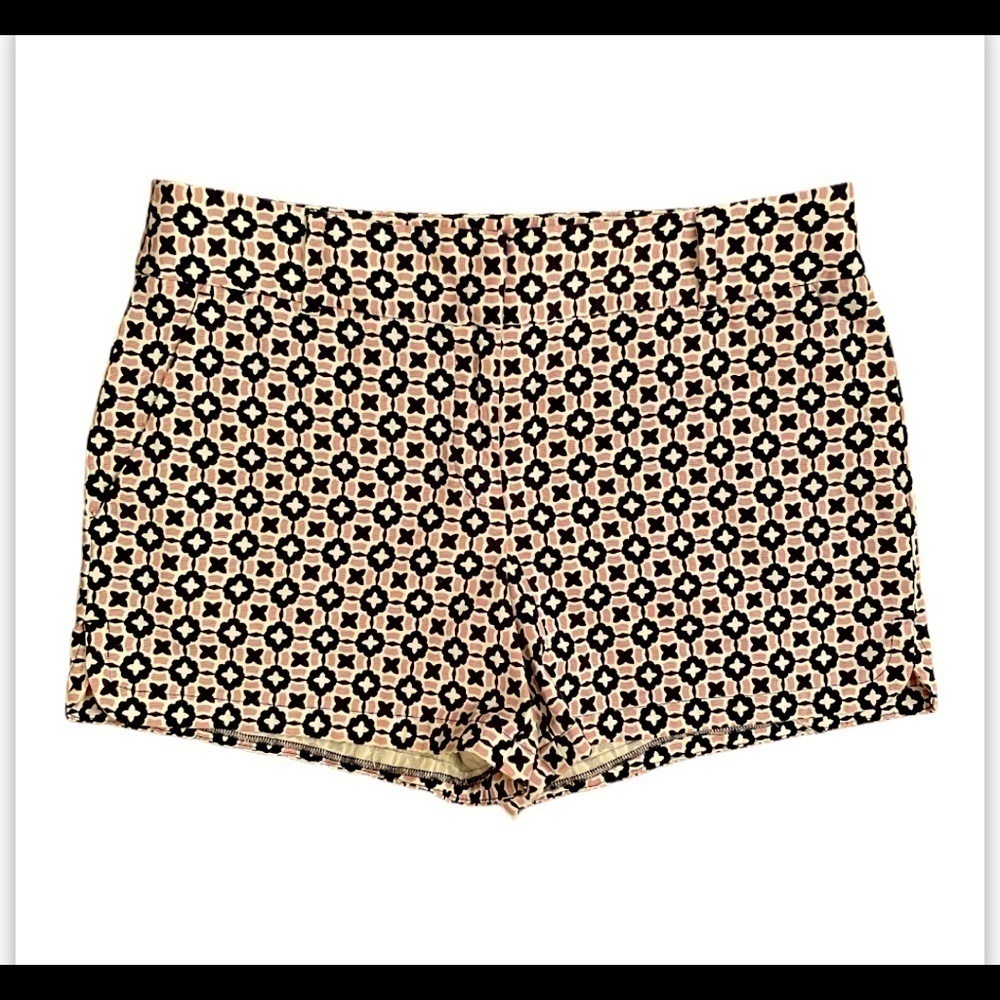 LOFT Pink and Navy Shorts Size 6